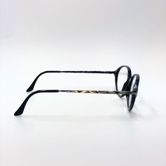Yves Saint Laurent YSL 5083 Y505 Black Round Eyeglass Frames Made in Italy 90s - Picture 5 of 12